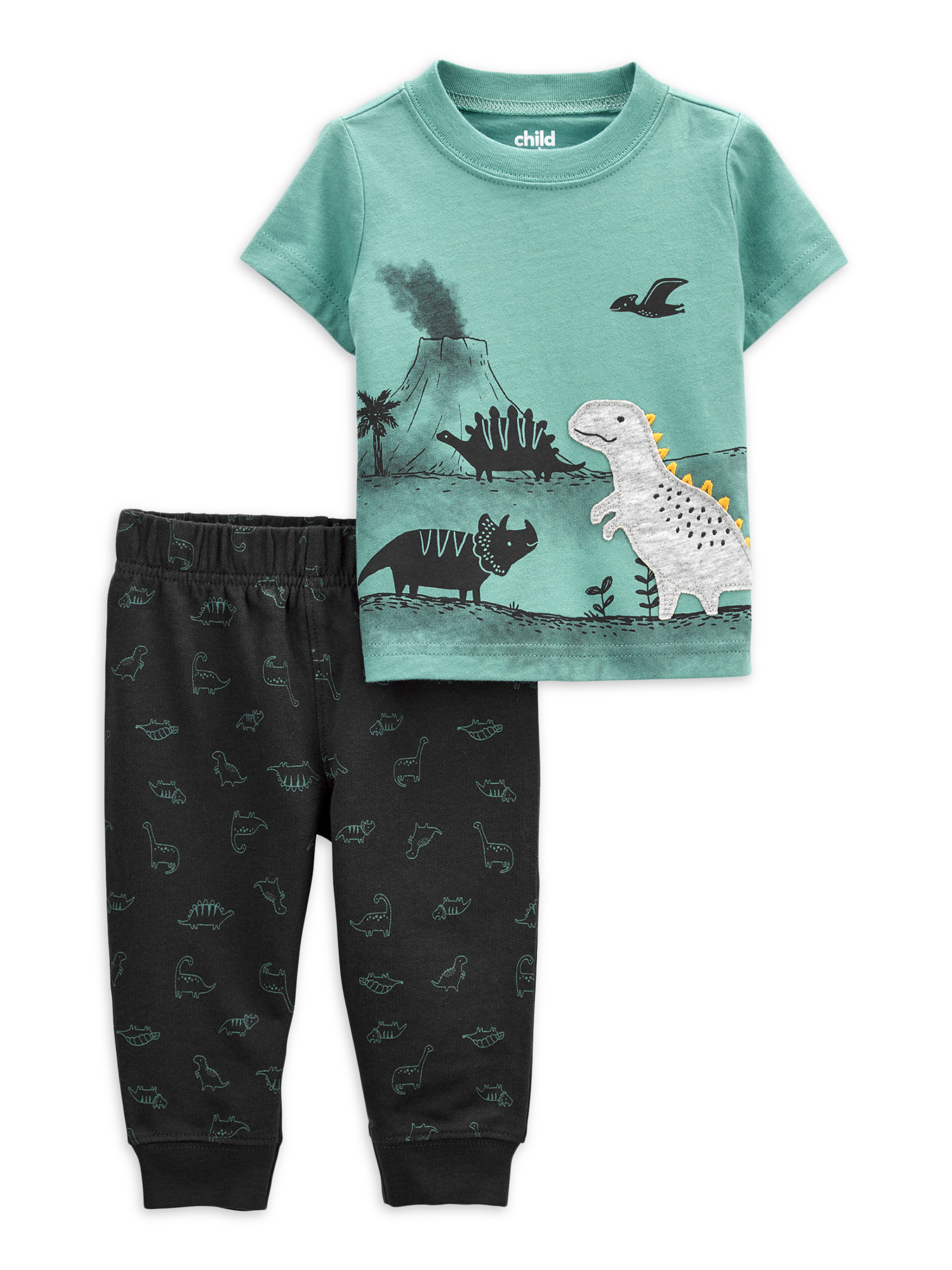 Carter's Child of Mine Toddler Boy Short-Sleeve T-shirt & Jogger Pant Outfit Set, 2-Piece, 2T-5T - image 1 of 2