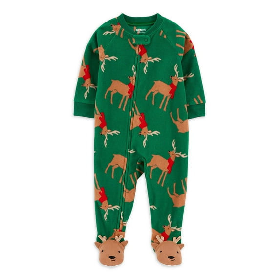 Carter's Child of Mine Toddler Christmas One-Piece Pajamas, Sizes 12M-5T