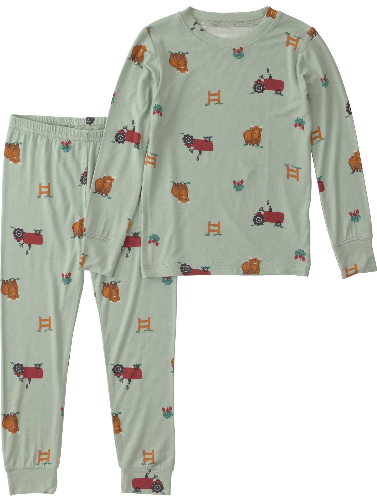 Carter's Child of Mine Toddler ComfySoft Pajama Set, 2-Piece, Sizes 12M-5t