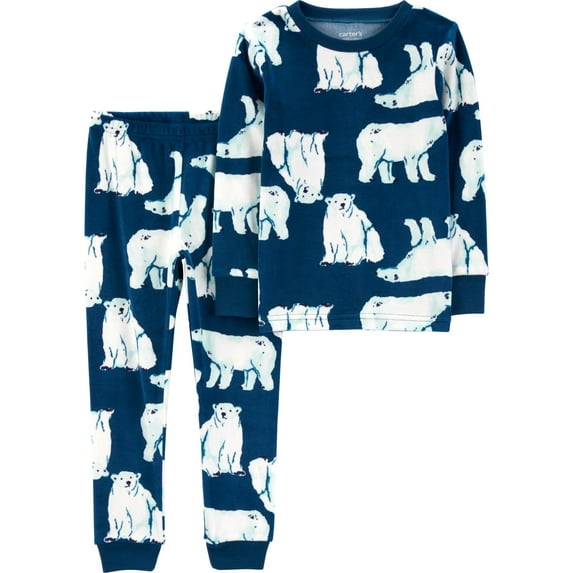 Carter's Child of Mine Toddler Cozy Pajama Set, 2-Piece, Sizes 12M-5T