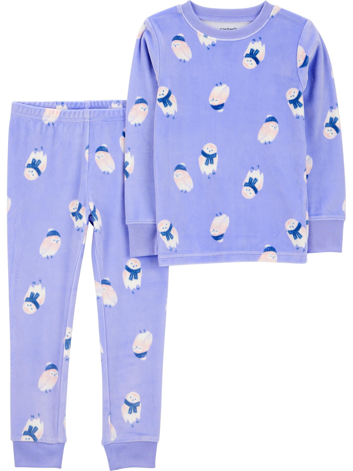 Walmart discount codes: Carter's Child of Mine Toddler Cozy Pajama Set, 2-Piece, Sizes 12M-5T