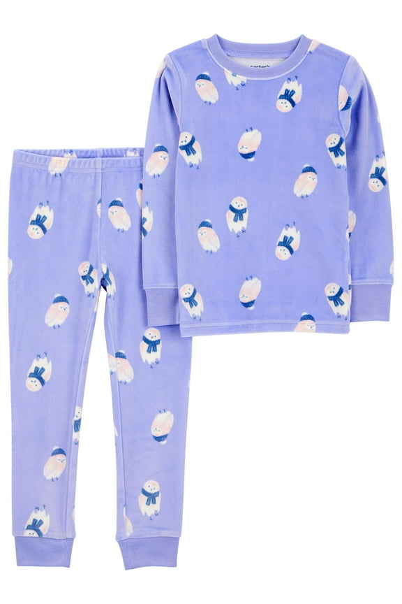 Toddler Cozy Pajama Set, 2-Piece, Sizes 12M-5T
