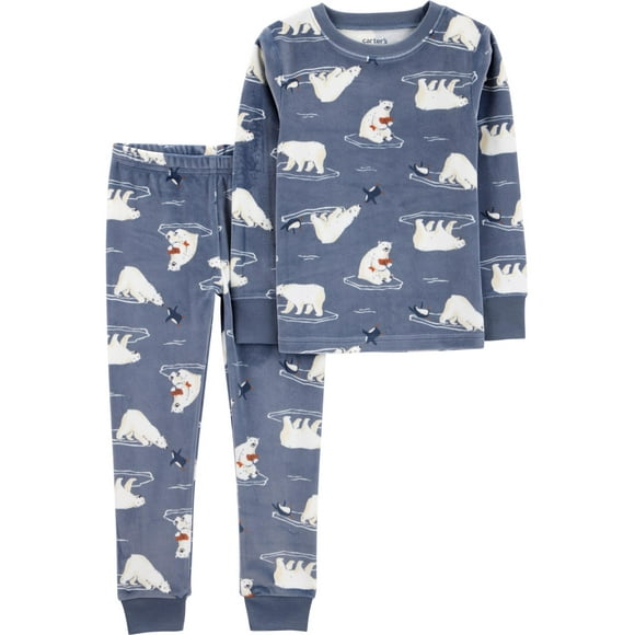 Carter's Child of Mine Toddler Cozy Pajama Set, 2-Piece, Sizes 12M-5T