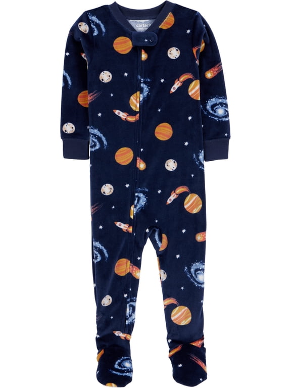 Toddler Cozy Pajama Sleeper, One-Piece, Sizes 12M-5T