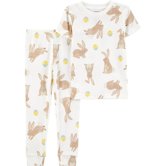 Carter's Child of Mine Baby and Toddler Easter Pajama Set, 2-Piece, Sizes 12M-5T