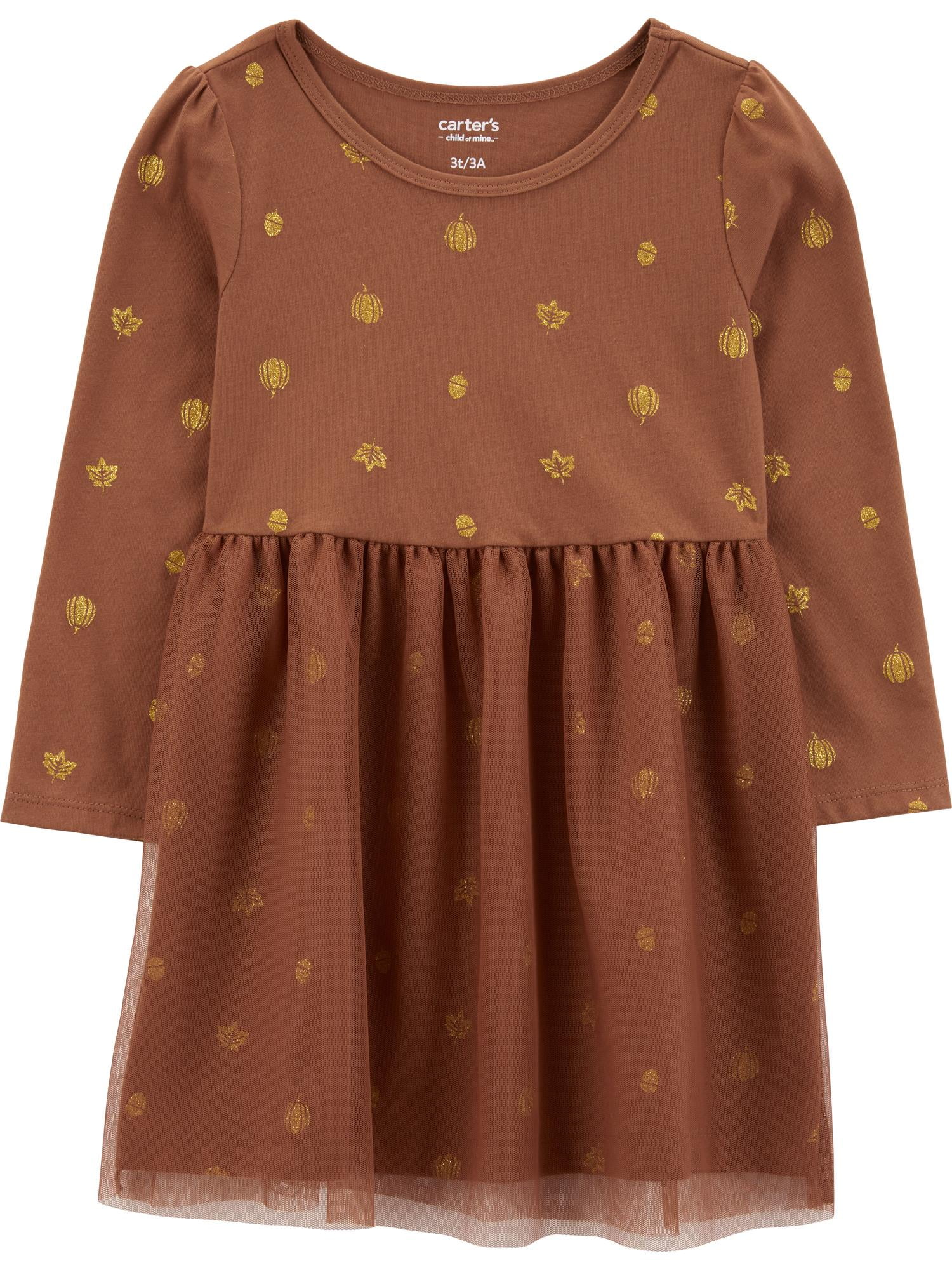 carters brown dress THE JENNA POLKA DOT DRESS IN BROWN – Pink Desert main image 0