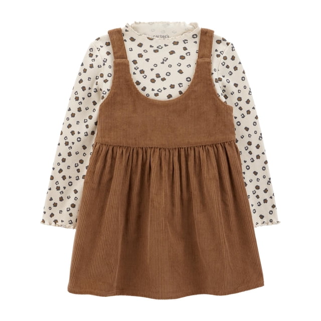 Carter's Child of Mine Toddler Girl Dress, 2-Piece, Sizes 12M-5T