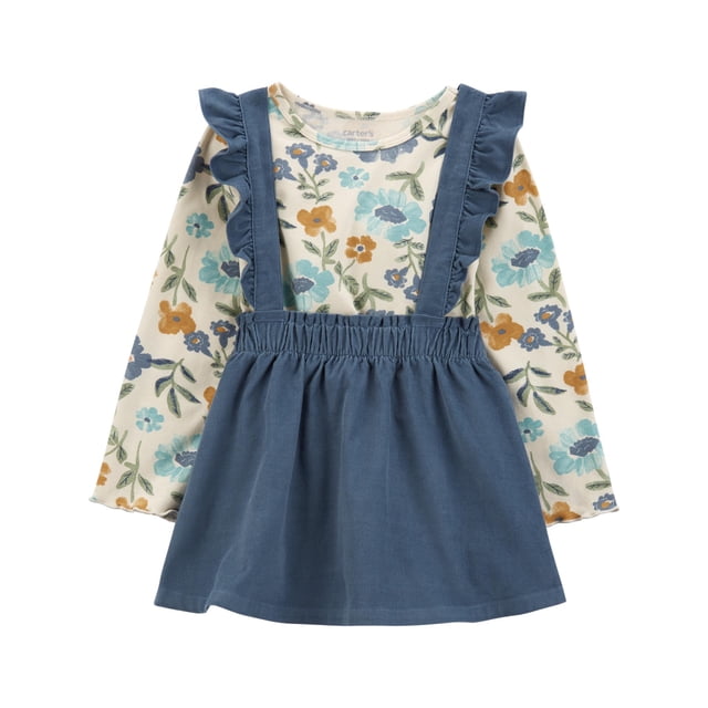 Carter's Child of Mine Toddler Girl Dress, 2-Piece, Sizes 12M-5T