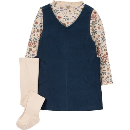 Carter's Child of Mine Toddler Girl Dress Set, 3-Piece, Sizes 12M-5T