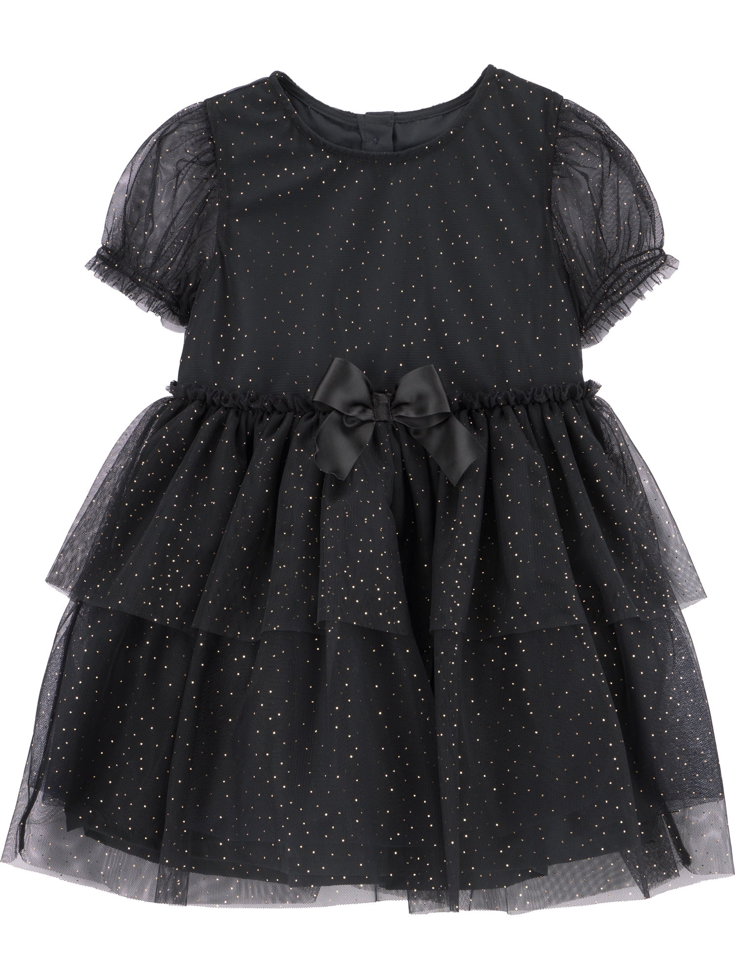 2t black dress Girls' Black Pocket Twirl Dress Size: 2T Toddler By Mila & Rose main image 1