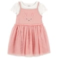 thumbnail image 1 of Carter's Child of Mine Toddler Girl Easter Dress Set, 2-Piece, Sizes 12M-5T, 1 of 11