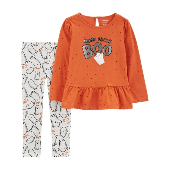 Carter's Child of Mine Toddler Girl Halloween Outfit Set, 2-Piece, Sizes 12M-5T