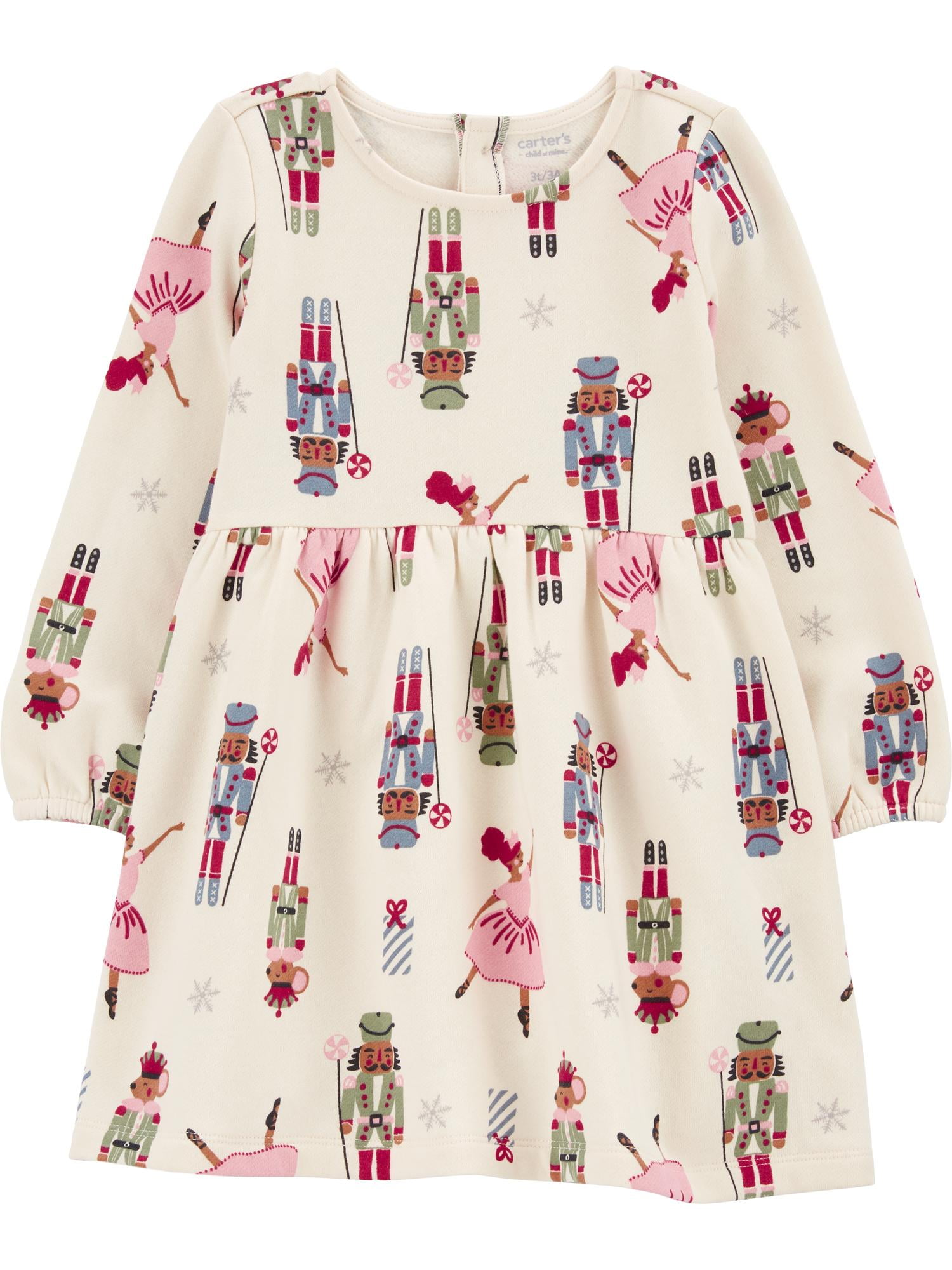 Carter s Child of Mine Toddler Girl Nutcracker Dress Sizes 12 Months 5T