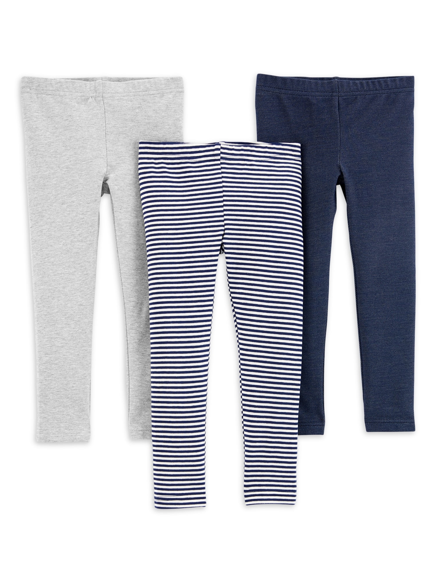 Carter's Child of Mine Toddler Girl Leggings Set, 3-Pack, Sizes 2T-5T