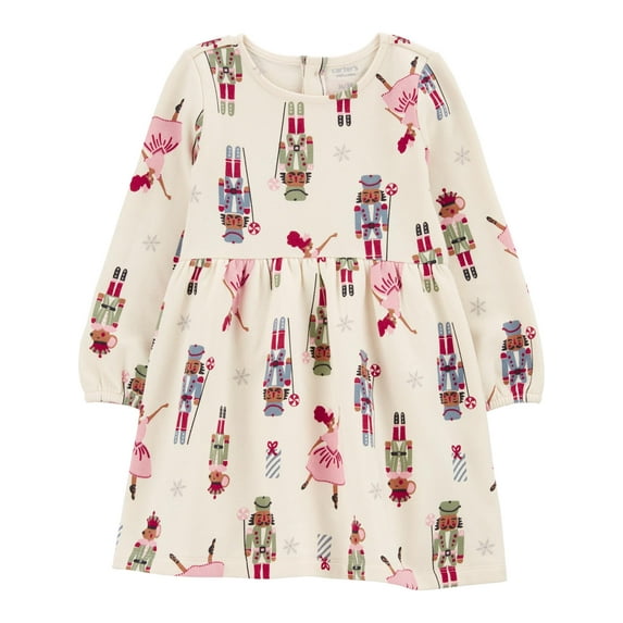 Carter's Child of Mine Toddler Girl Nutcracker Dress, Sizes 12 Months - 5T