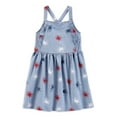 thumbnail image 1 of Carter's Child of Mine Toddler Girl Patriotic Dress, Sizes 12M-5T, 1 of 5
