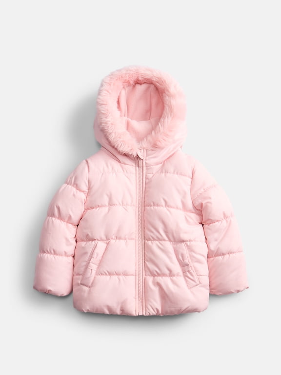 Toddler Girls Heavyweight Puffer Jacket, Sizes 12M-5T