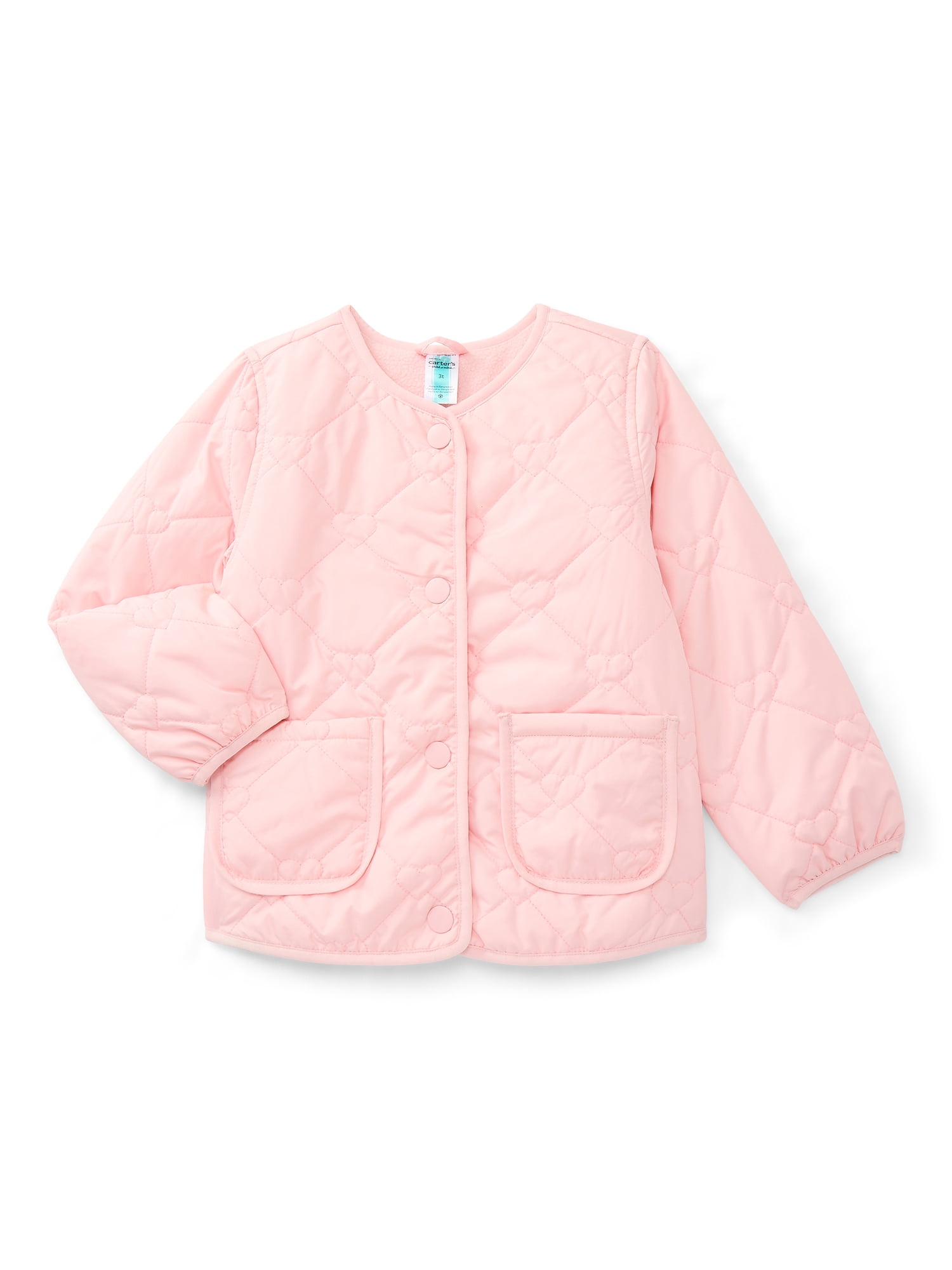 Carter's Child of Mine Toddler Girl Quilted Jacket, Sizes 12M-5T