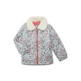 thumbnail image 1 of Carter’s Child of Mine Toddler Girl Quilted Jacket with Fleece Collar, Sizes 2T-5T, 1 of 3