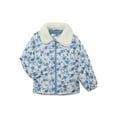 thumbnail image 1 of Carter’s Child of Mine Toddler Girl Quilted Jacket with Fleece Collar, Sizes 2T-5T, 1 of 3