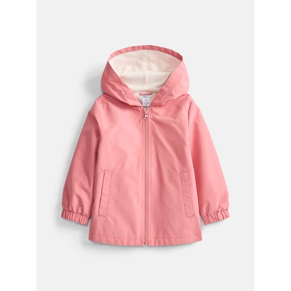 Carter's Child of Mine Toddler Girls Lightweight Rain Jacket, Sizes 12M-5T