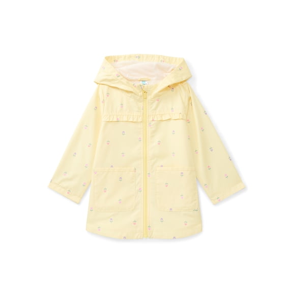 Carter's Child of Mine Toddler Girls' Print Rain Jacket with Hood, Sizes 12M-5T