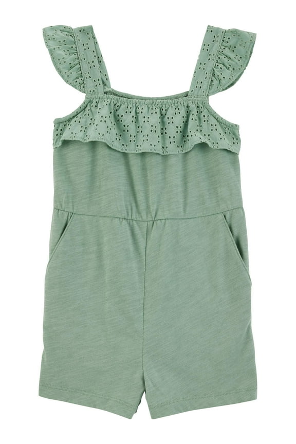 Baby and Toddler Girl Romper, Sizes 12M-5T