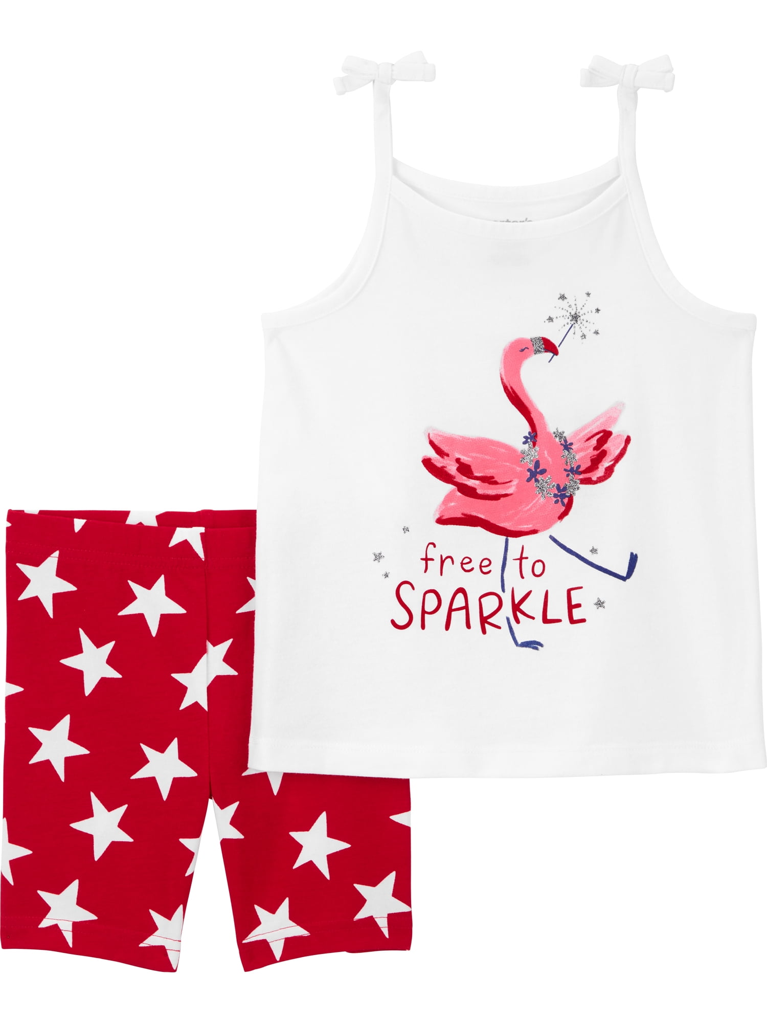 Carter's Child of Mine Toddler Girl Short Set, Sizes 12M - 5T