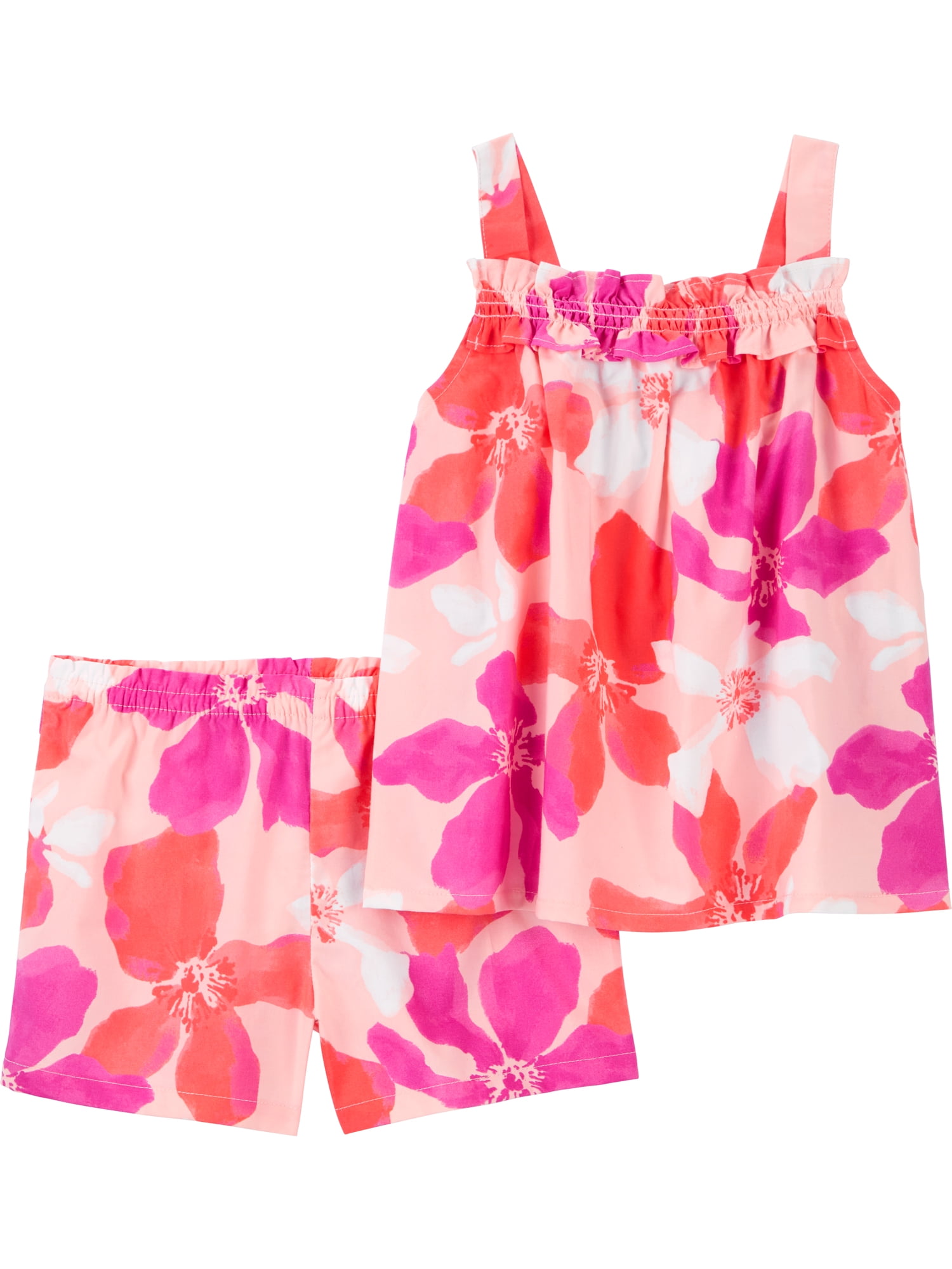 Carter s Child Of Mine Toddler Girl Shorts Outfit Set 2 Piece Sizes carter-s-child-of-mine-toddler-girl-shorts-outfit-set-2-piece-sizes