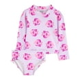 thumbnail image 1 of Carter’s Child of Mine Baby and Toddler Girl Two-Piece Rash Guard Set, Sizes 0/3M-5T, 1 of 5