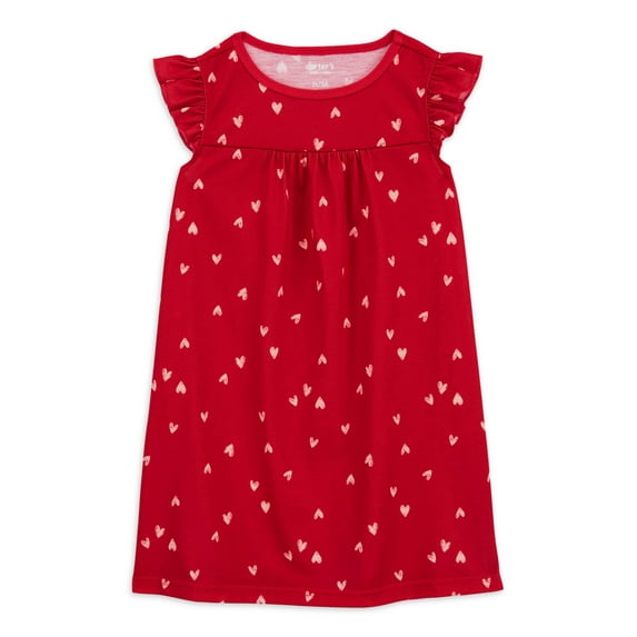 Carter's Child of Mine Toddler Girl Valentine's Pajama Gown, Sizes 2T-5T