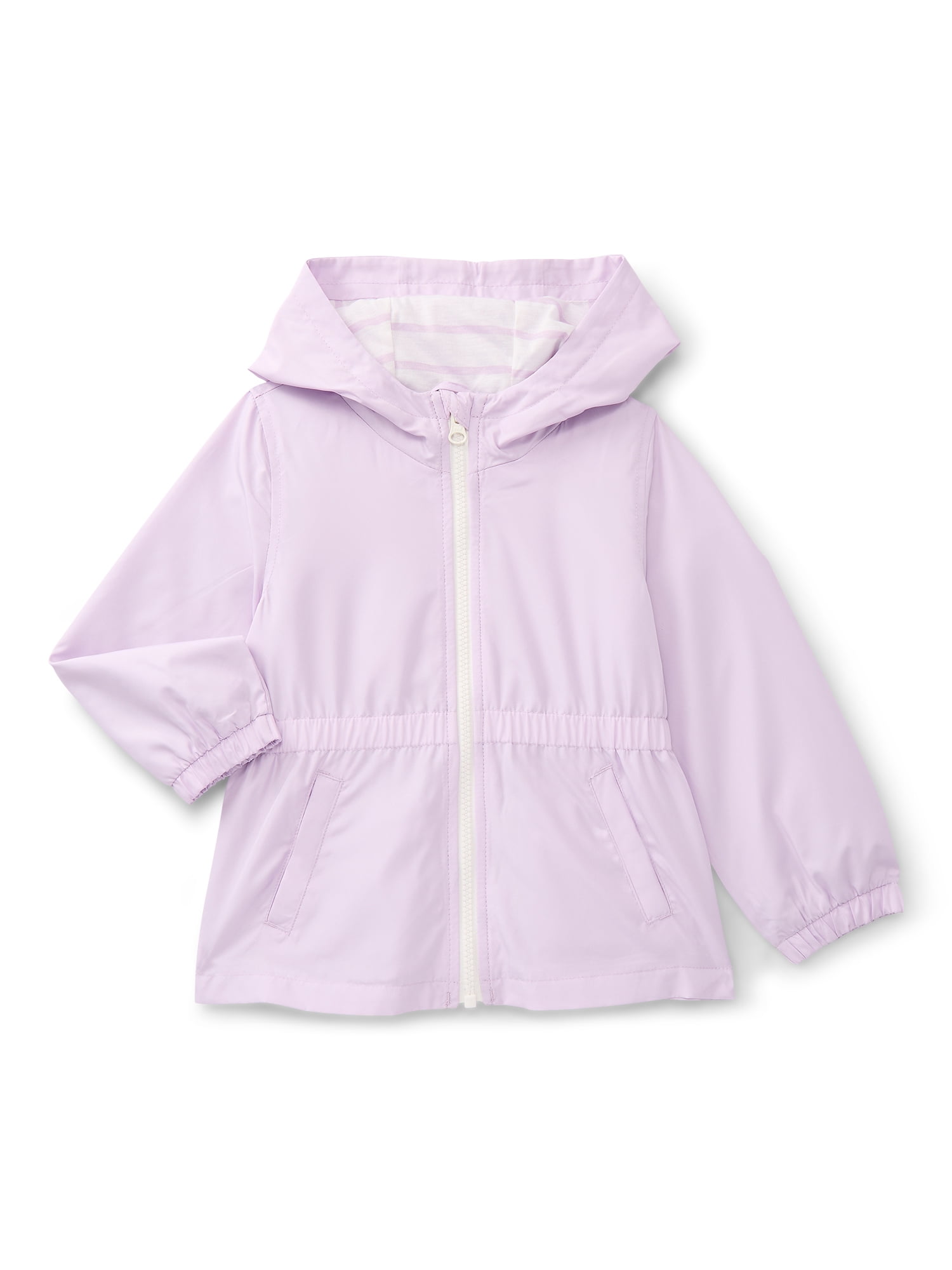 Carter's Child of Mine Toddler Girl Windbreaker Jacket with Hood, Sizes 12M-5T