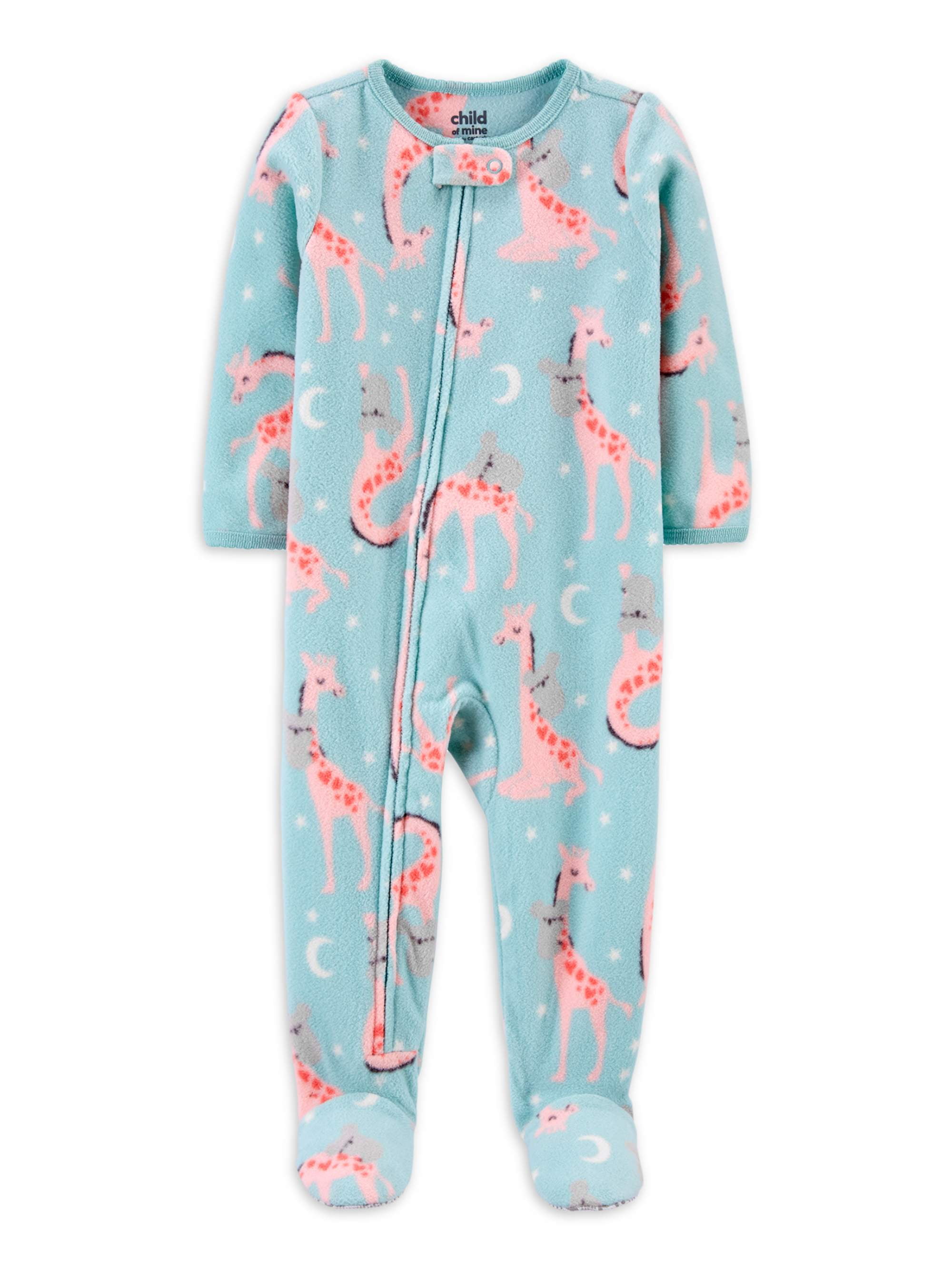 Carter's Child of Mine Toddler Girls Giraffe Pajamas