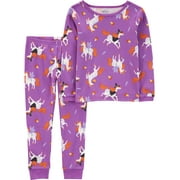 Carter's Child of Mine Toddler Halloween Pajama Set, 2-Piece, Sizes 12M-5T
