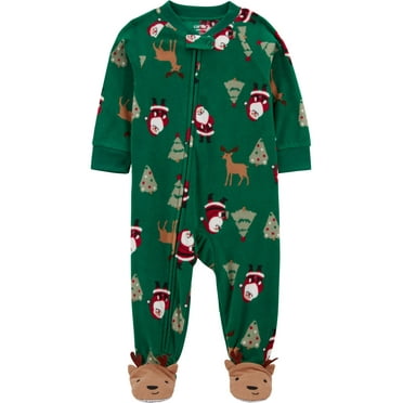 Carter's Child of Mine Toddler Holiday Pajama Sleeper, One-Piece, Sizes 12M-5T