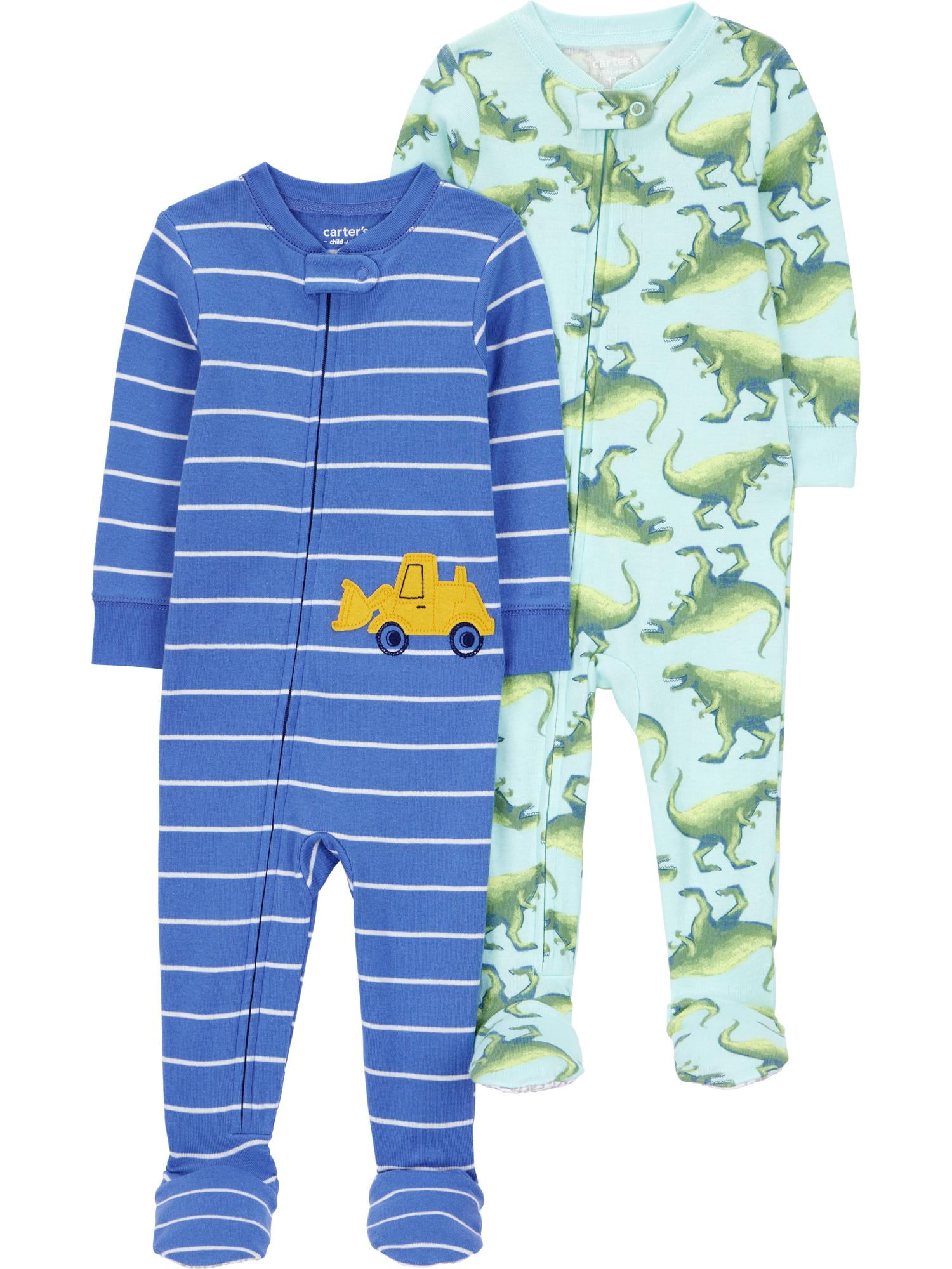 Walmart discount codes: Carter's Child of Mine Toddler Pajama, 2-Pack, One-Piece, Sizes 12M-5T