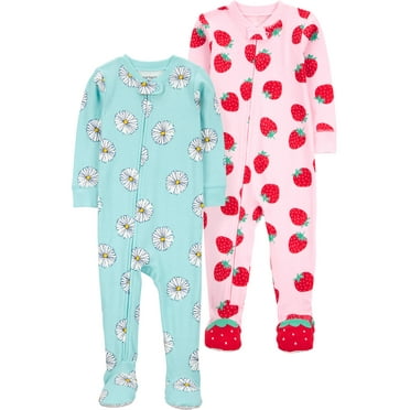 Carter's Child of Mine Baby and Toddler Pajama, One-Piece, 2-Pack, Sizes 12M-5T
