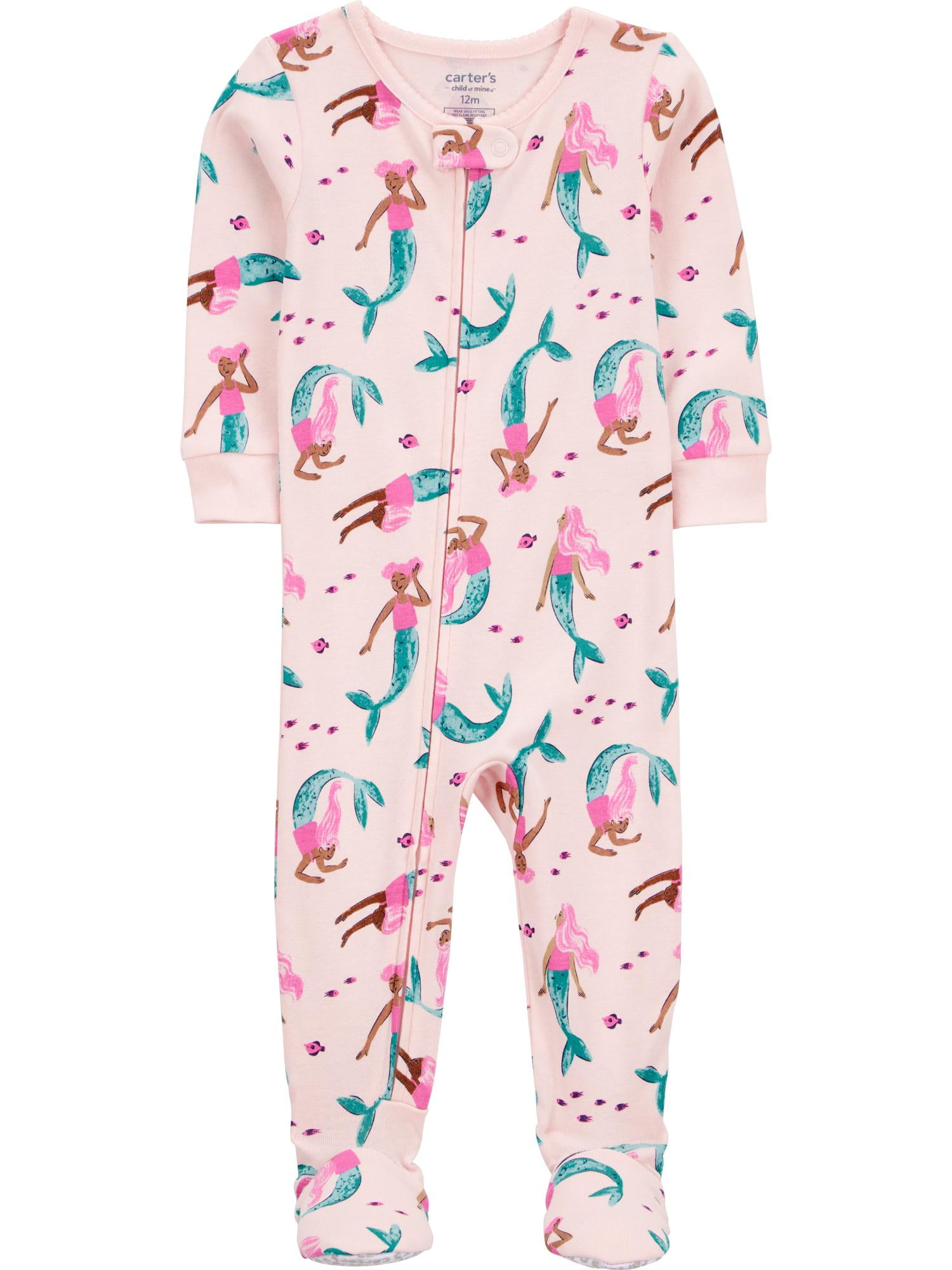 Carter's Child of Mine Baby and Toddler Pajama, One-Piece Sizes 12M-5T