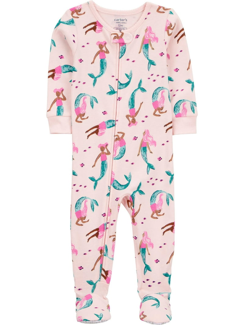 Carter's Child of Mine Baby and Toddler Pajama, One-Piece Sizes