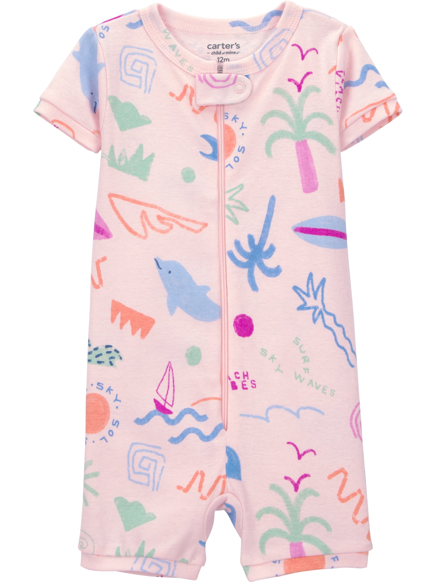 Carter's Child of Mine Toddler Pajama, One-Piece, Sizes 12M-5T