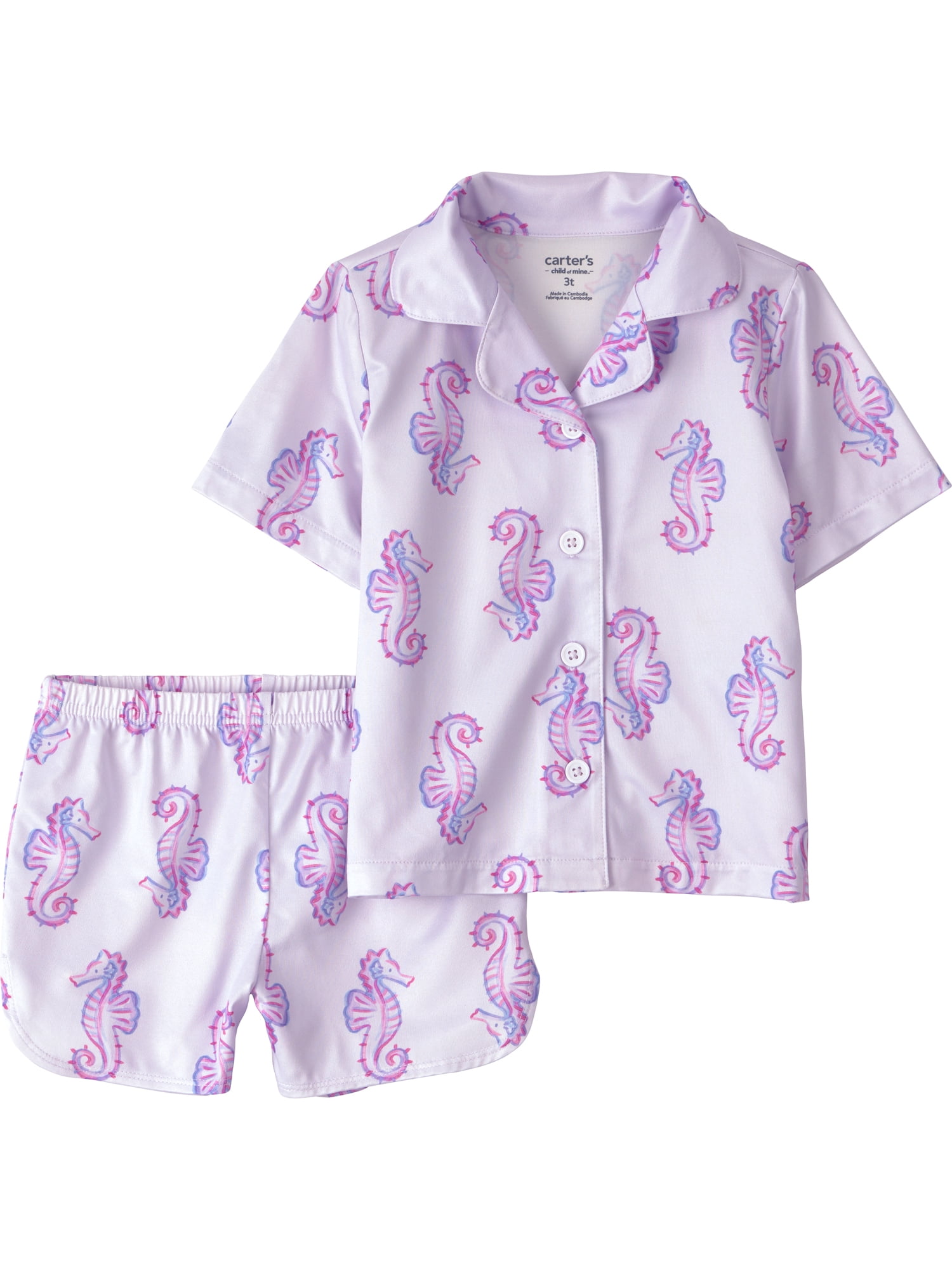 Carter's Child of Mine Toddler Pajama Set, 2-Piece, Sizes 2T-5T