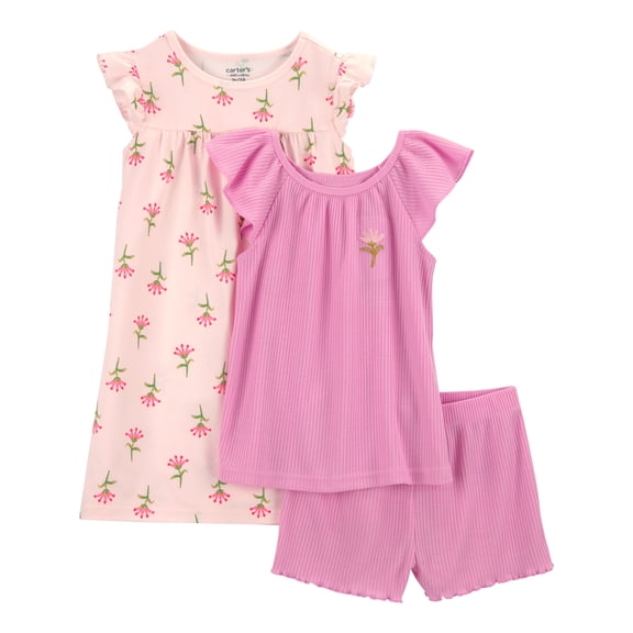 Carter's Child of Mine Toddler Pajama Set, 3-Piece, Sizes 12M-5T