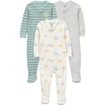 thumbnail image 1 of Carter's Child of Mine Toddler Pajama Sleeper, 3-Pack, Sizes 12M-5T, 1 of 9