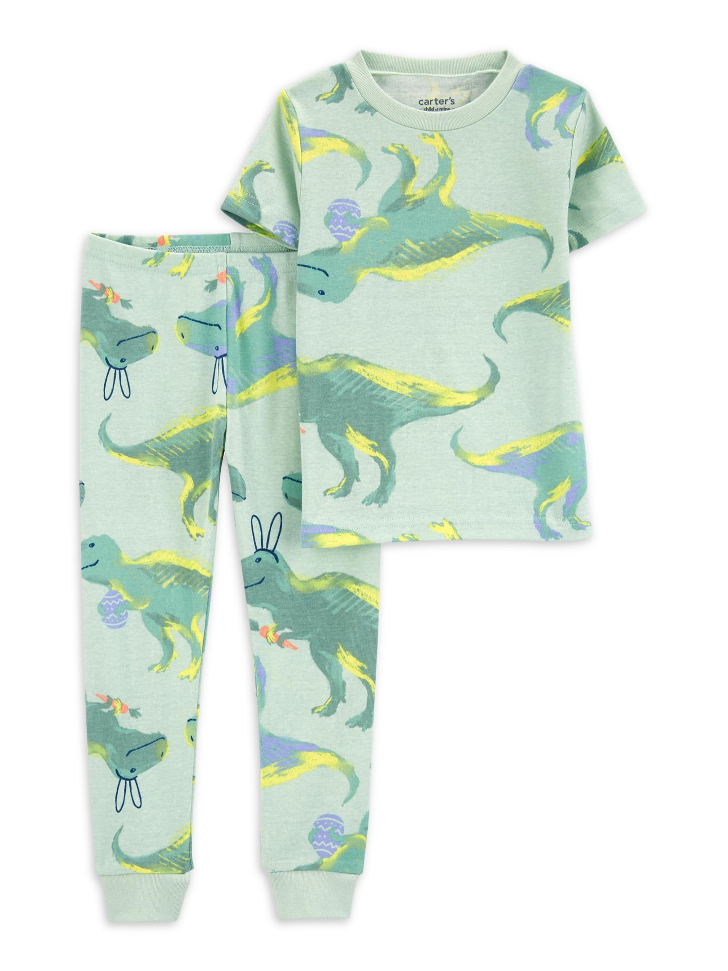 Carter s Child of Mine Toddler Unisex Easter Pajama Set 2 Piece Sizes 12M 5T