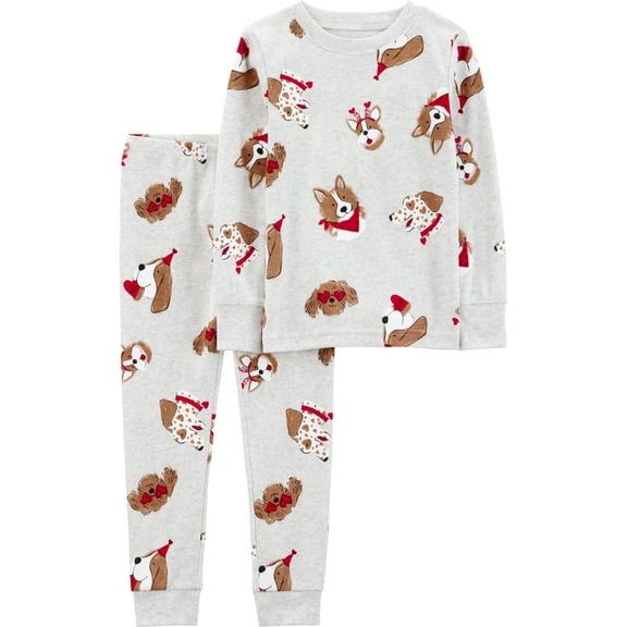 Carter's Child of Mine Toddler Valentine's Pajama Set, 2-Piece, Sizes 12M-5T