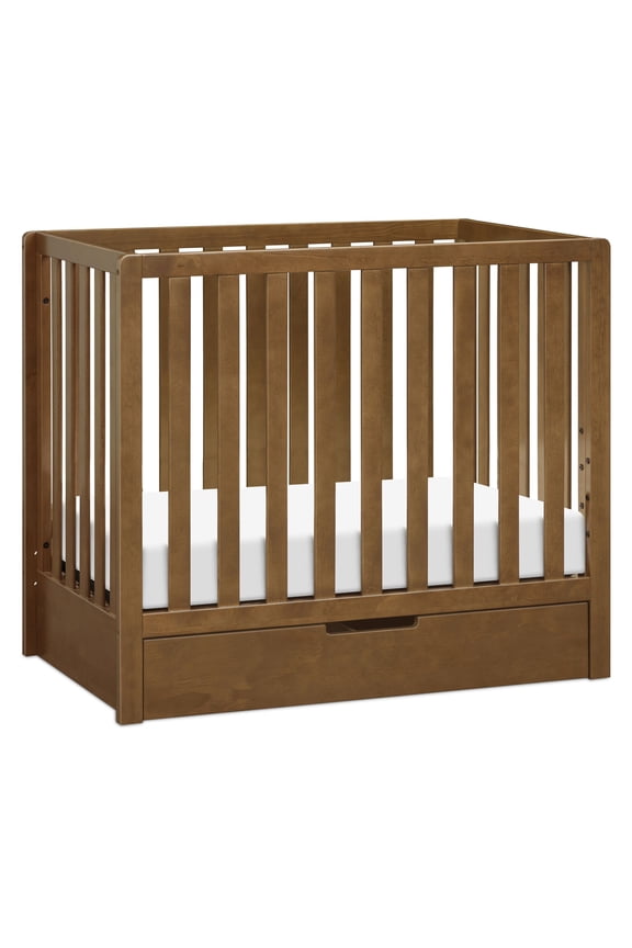 Colby 4-in-1 Convertible Mini Crib with Trundle