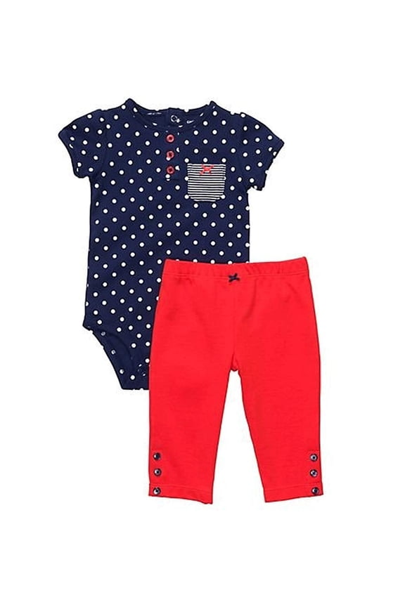 Dots Bodysuit & Pants Set 3M