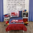 thumbnail image 1 of Carter's Firetruck 4 Piece Toddler Bedding Set, 1 of 6