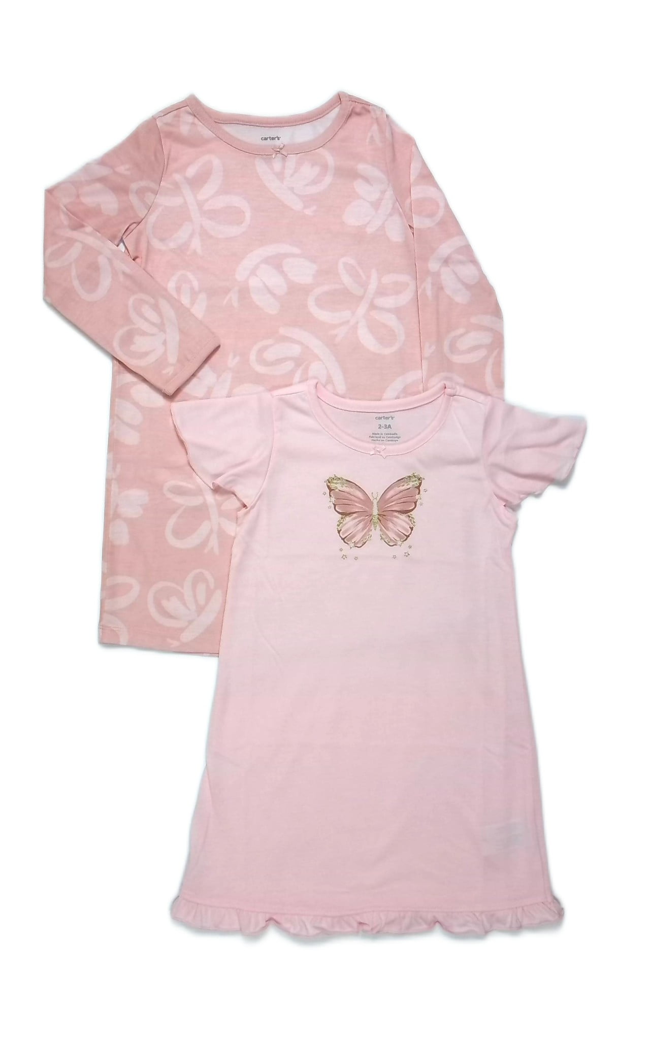 Carter s Girls Nightgowns Sleepshirts in Girls Pajamas Walmart