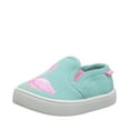 thumbnail image 1 of Carter's Girls Novelty Slip-on, Turquoise/Pink, 9 M US Toddler, 1 of 6
